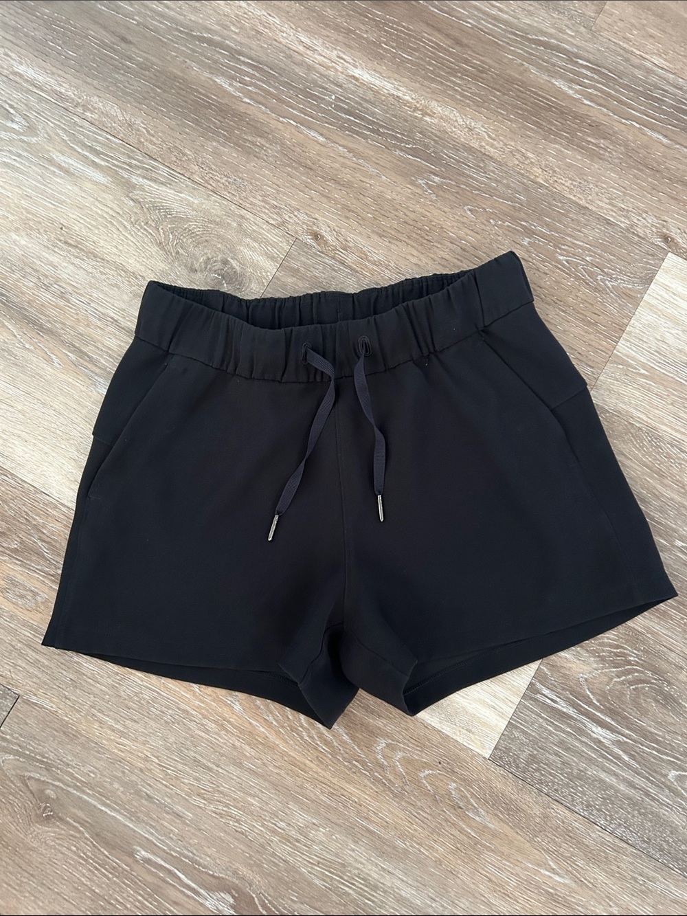 Lululemon Women’s Black Drawstring Lounge Shorts